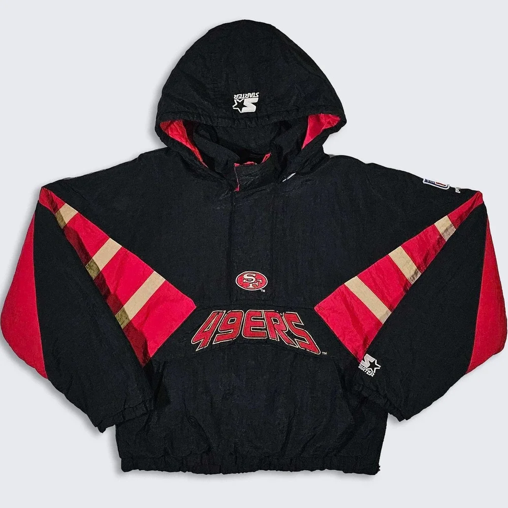 San Francisco 49ers Vintage 90s Starter Puffer Jacket